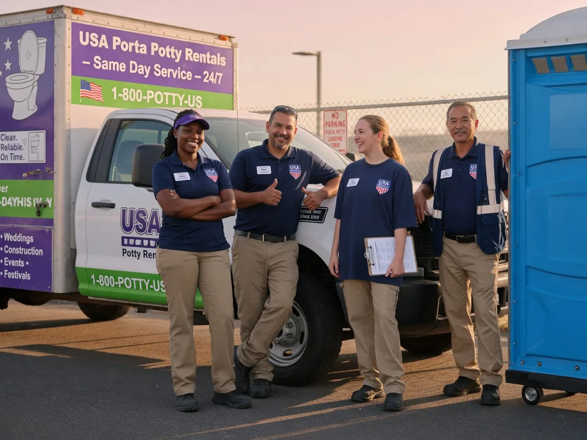 Porta Potty Rental company in Freeman, SD